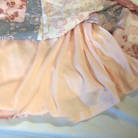 Andrée by unit womens M long sleeve dress floral multicolor lined skirt boho - Picture 8 of 14